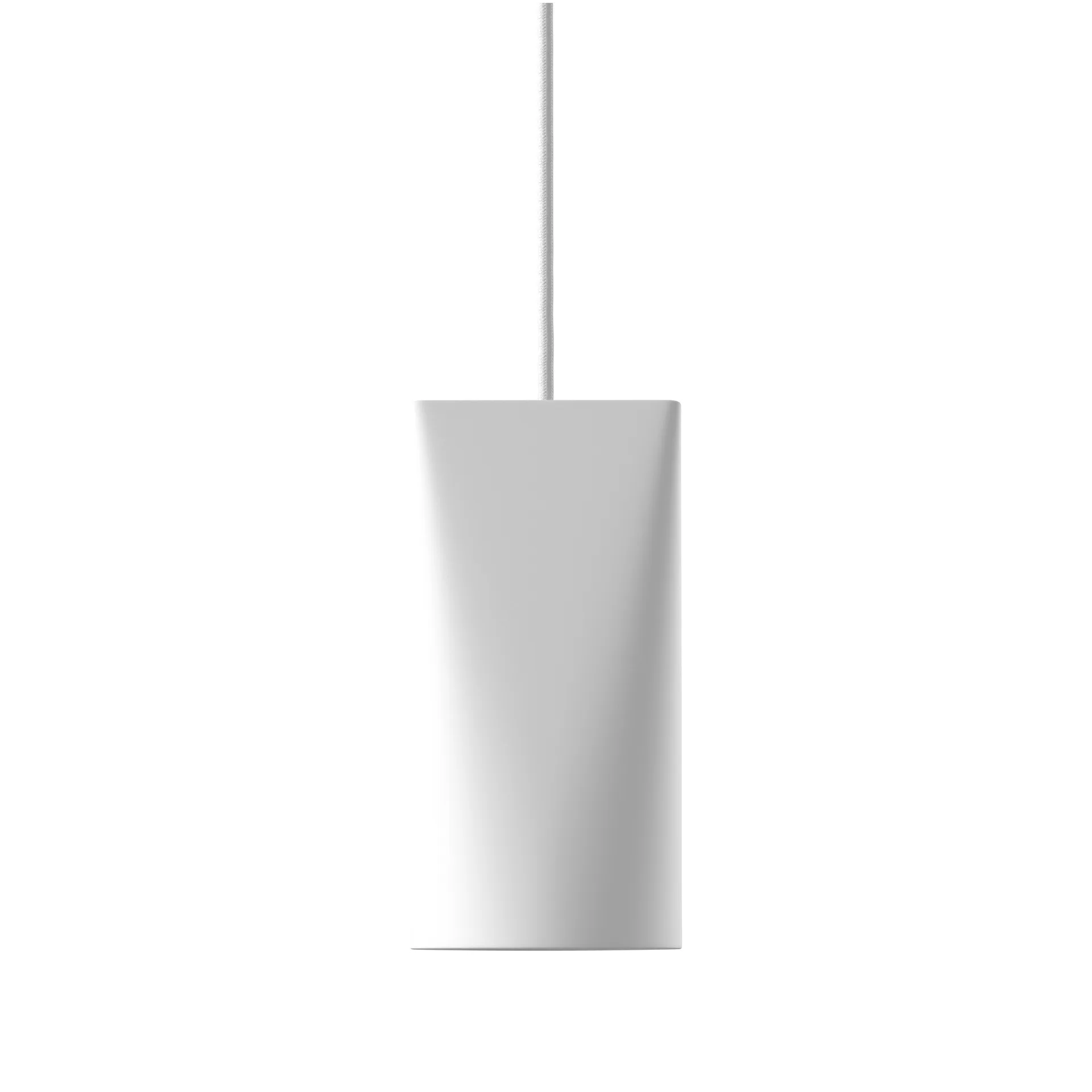 Ceiling lamp ceramic 11.2x22 cm, White MOEBE