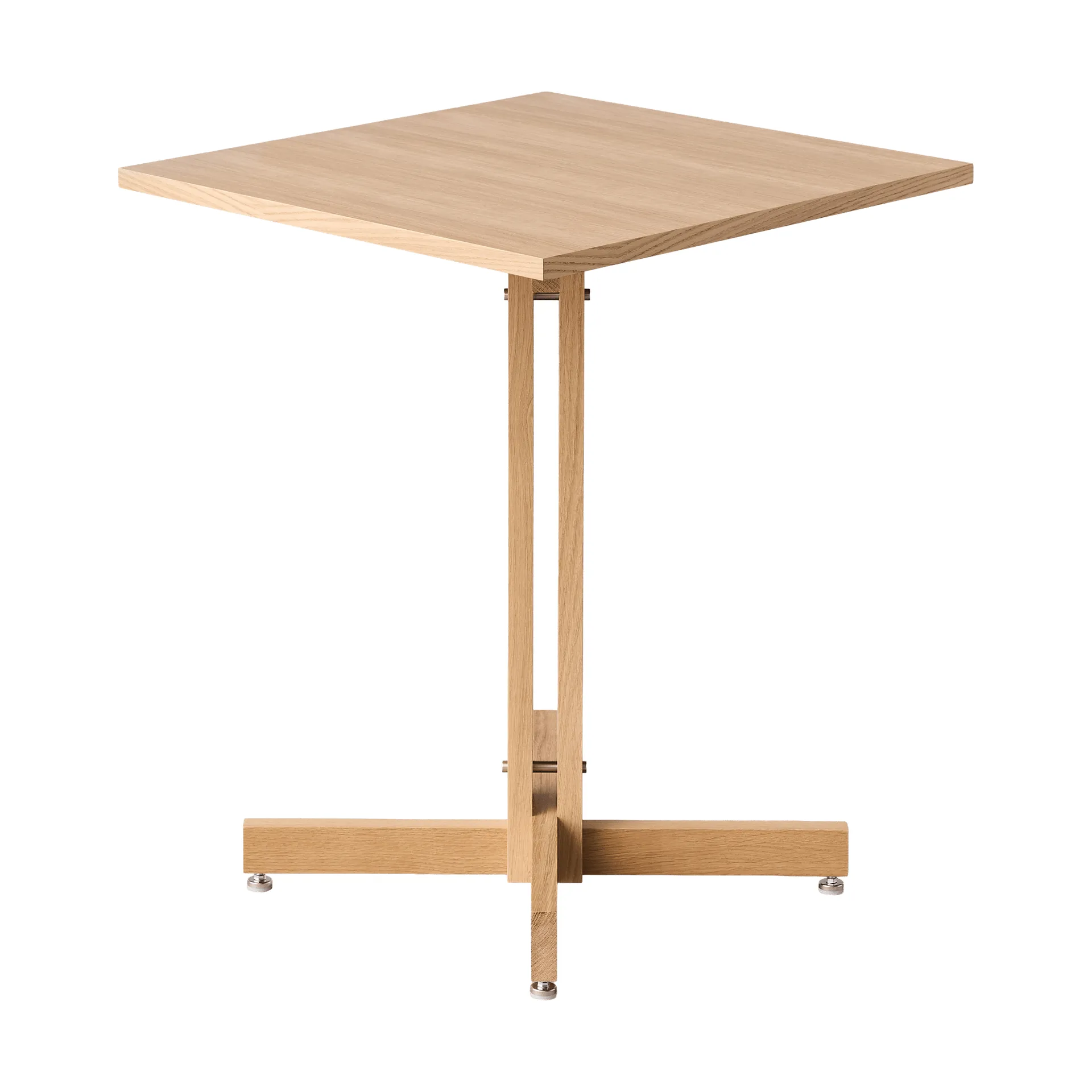 KUMU café table, Oiled oak, 60x60 cm MOEBE