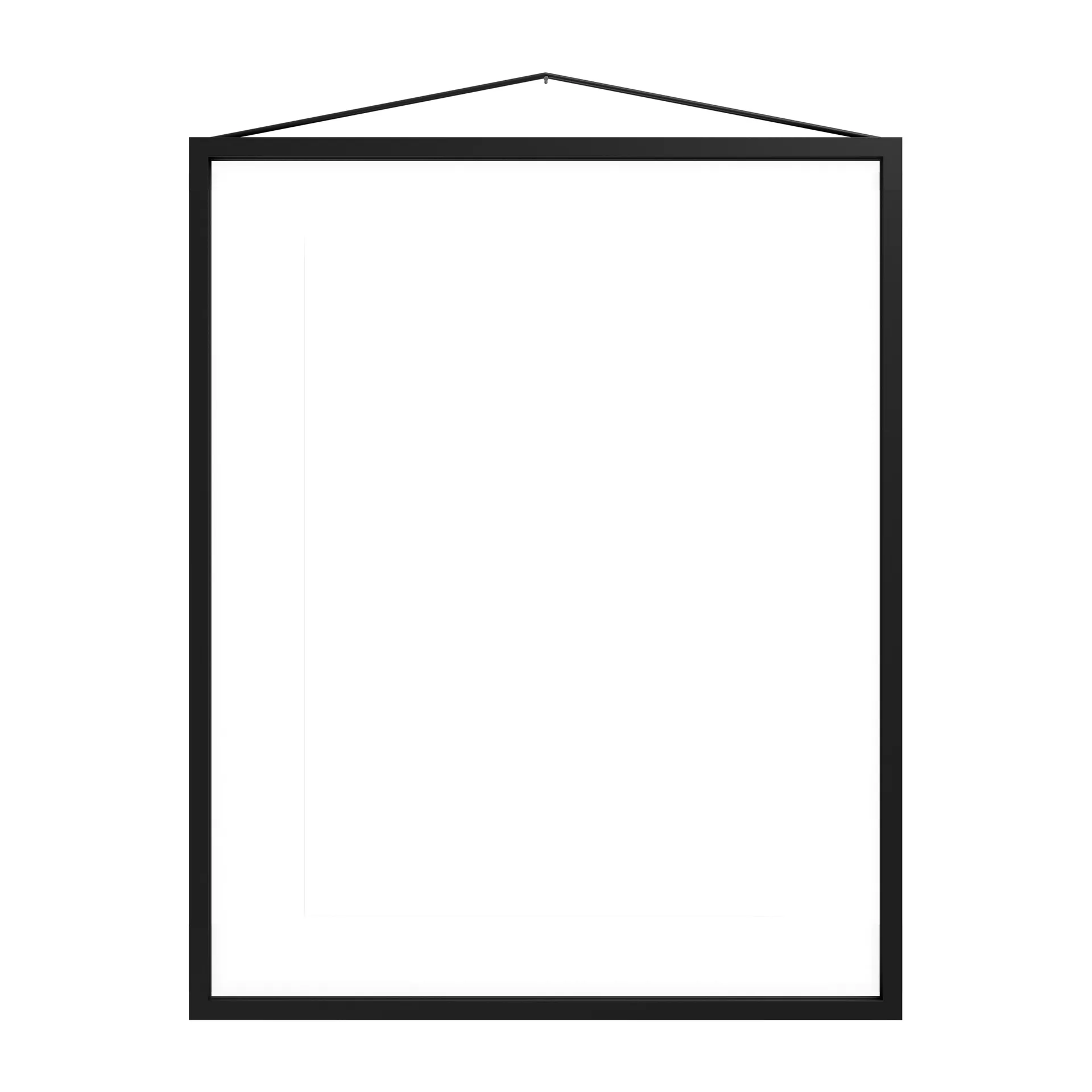 Moebe frame 40x50 cm, Transparent. Black MOEBE