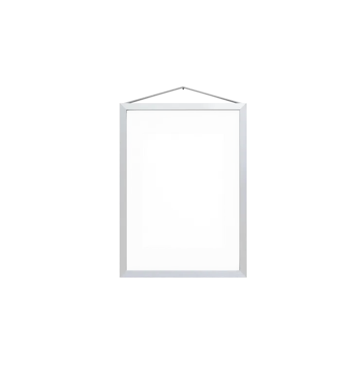 Moebe frame A4 22.6x31.3 cm - Brushed aluminium - MOEBE