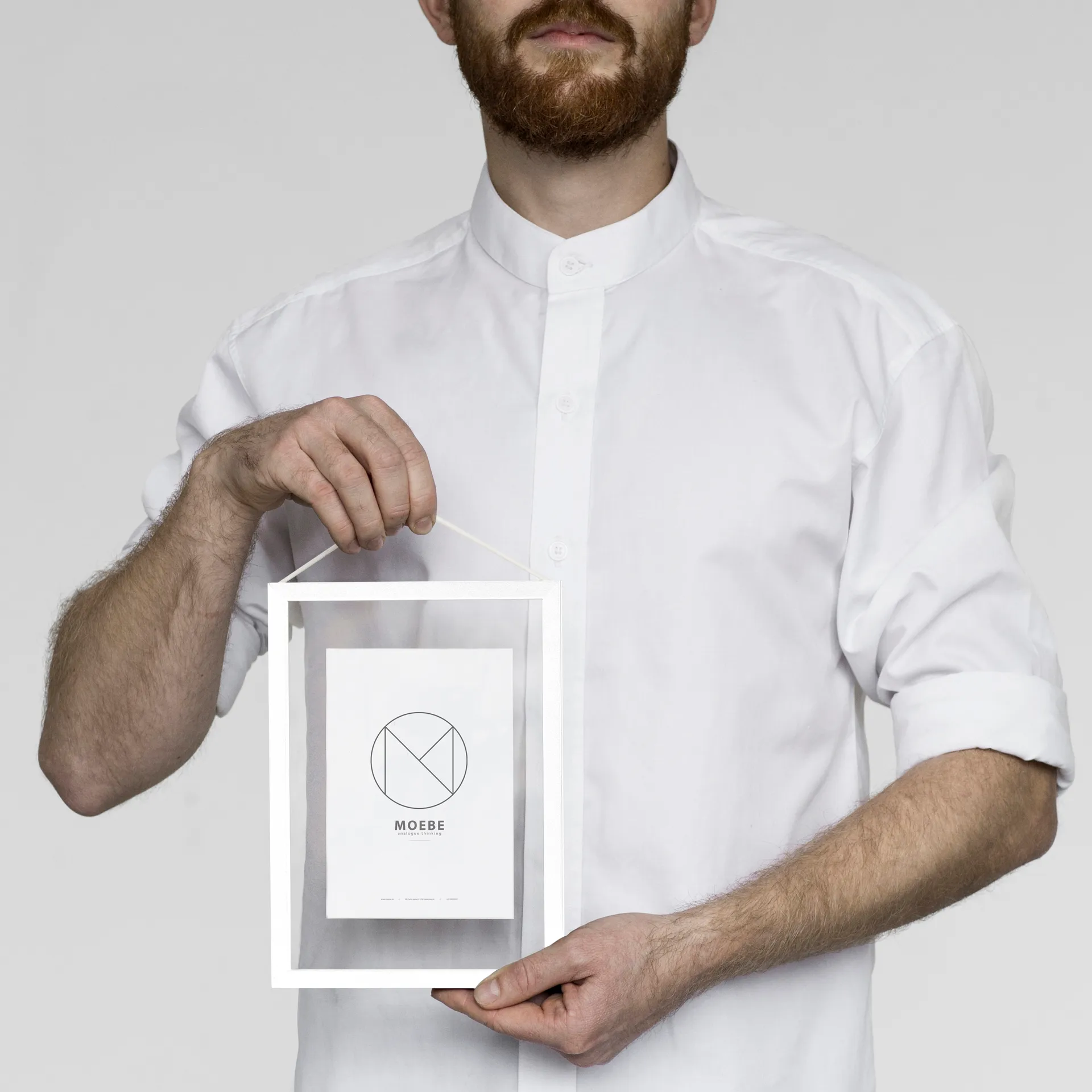 Moebe Frame A5 16,8x23 cm, White MOEBE