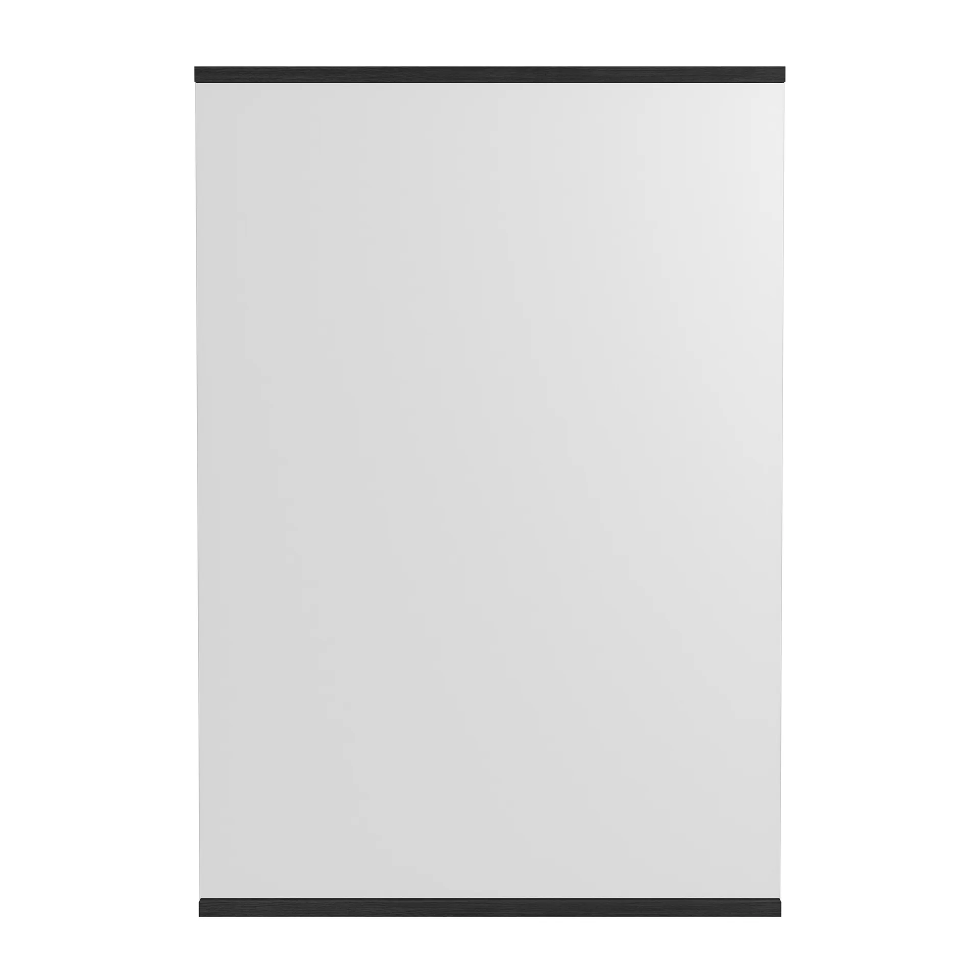 Rectangular wall mirror 70x100 cm, Black MOEBE