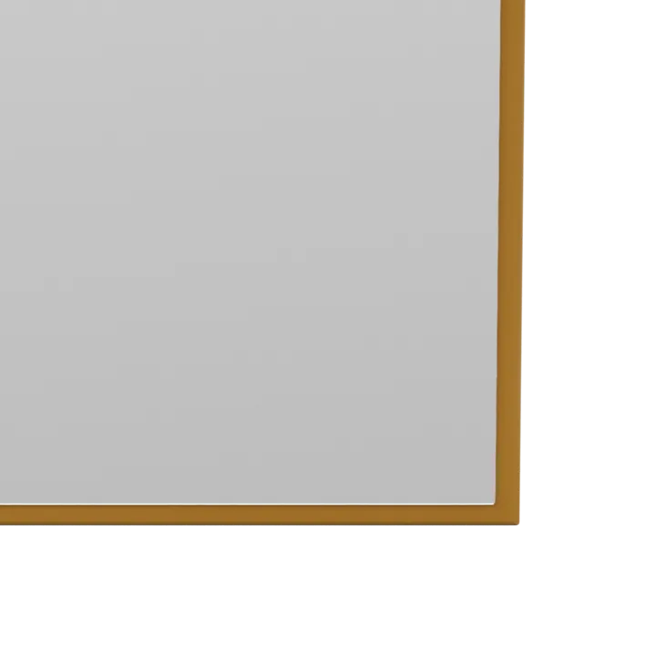 Colour Frame mirror 46.8x46.8 cm - Amber - Montana