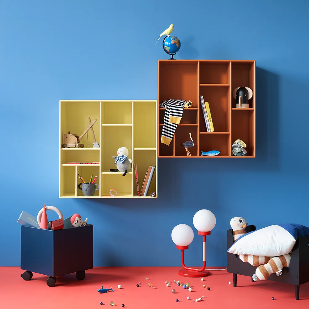 COMPILE decorative shelf 69.6x69.6 cm, Iris 164 Montana