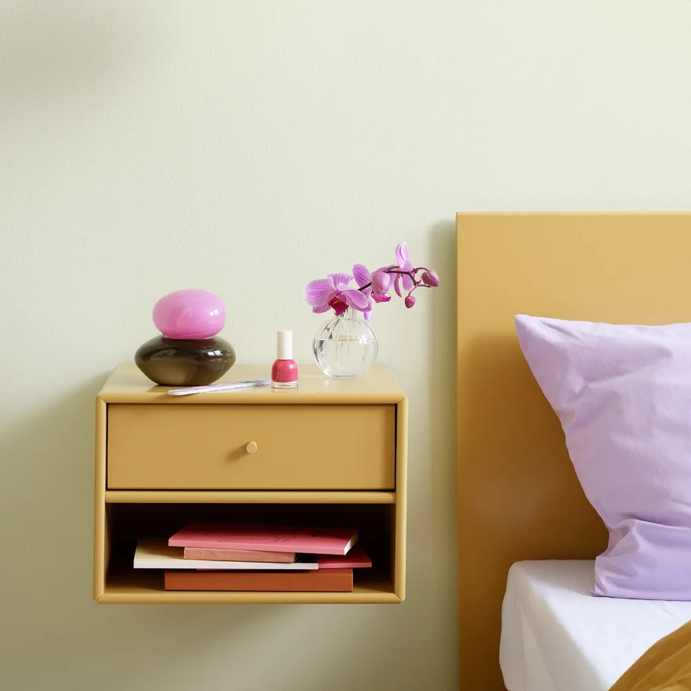 Dash bedside table, Oyster 156, incl. suspension cm Montana