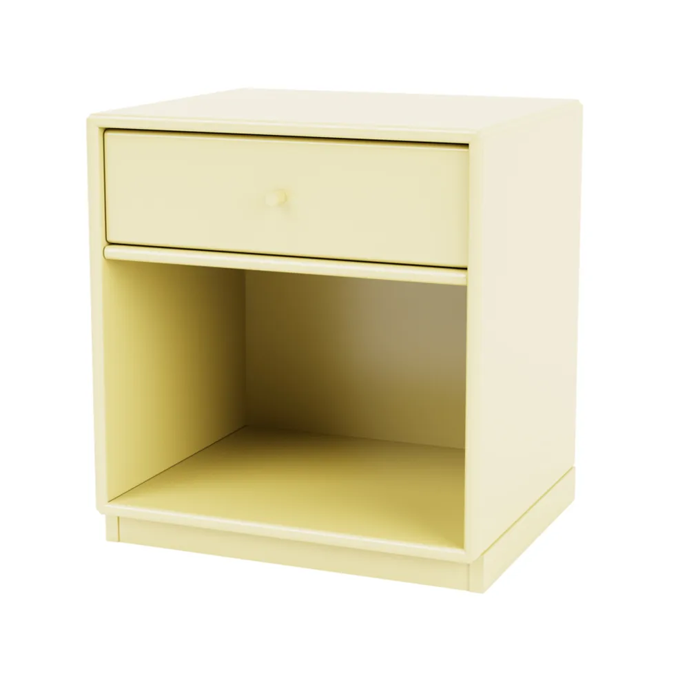 Dream bedside table, Camomile 159, base 3cm Montana