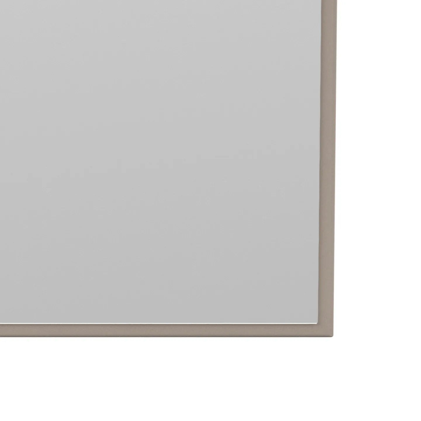 Montana square mirror 69.6x69.6 cm, Truffle Montana