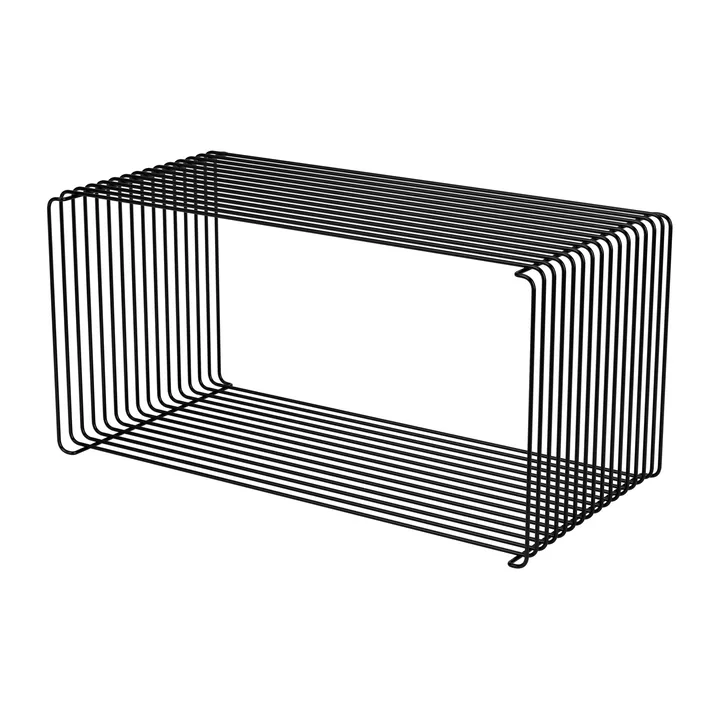 Panton Wire Extended shelf 70x34,8x34,8 cm - Black - Montana