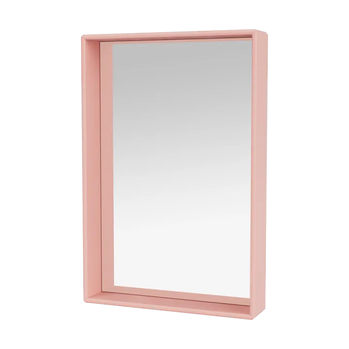 Shelfie colour frame mirror 46.8x69.6 cm - Ruby - Montana