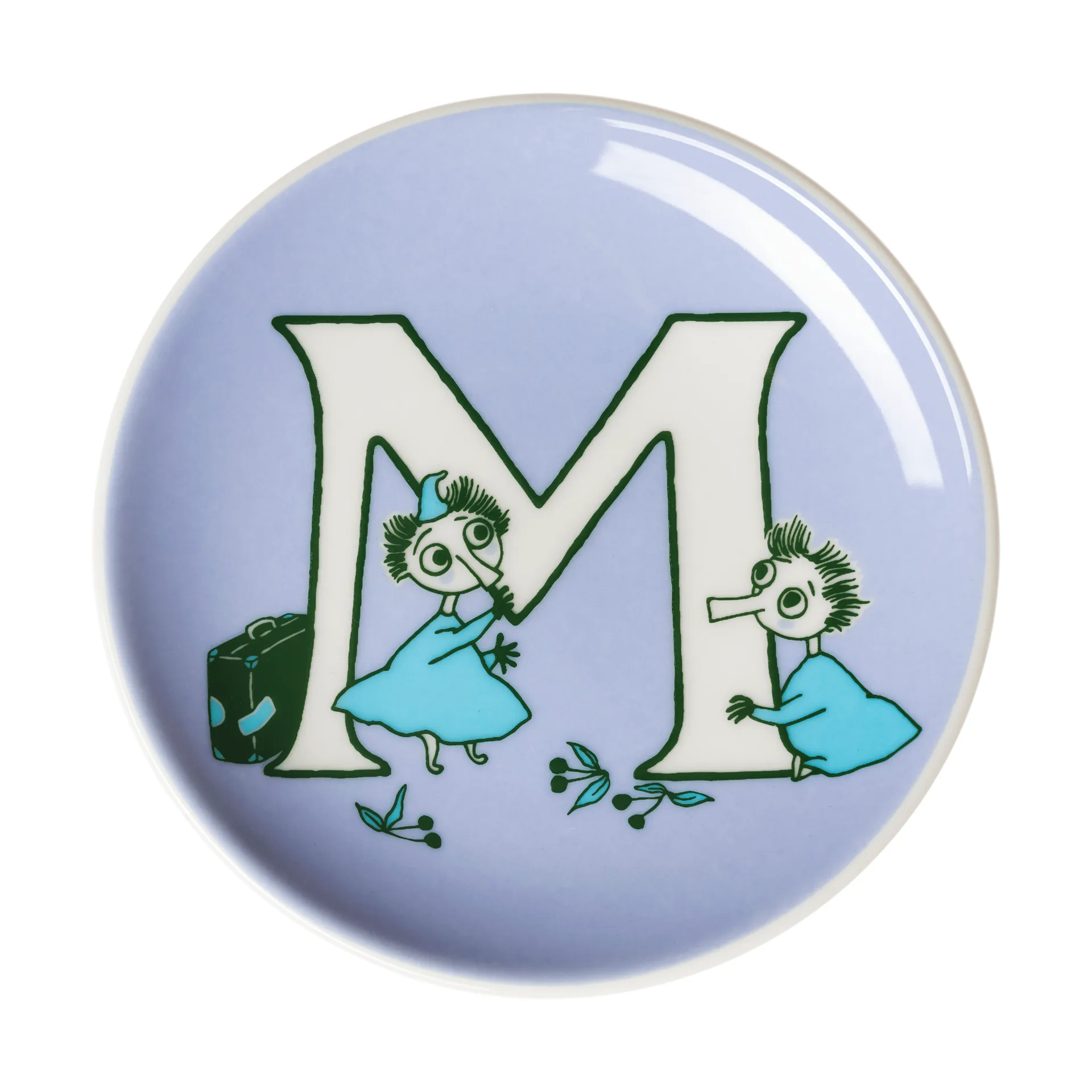 ABC Moomin mini plate, M, 10.5 cm Moomin Arabia