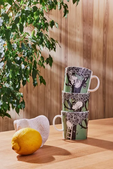 Green Moomin mug special - 40 cl - Moomin Arabia