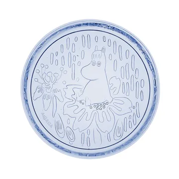 Moomin plate Ø15,5 cm - Aqua - Moomin Arabia