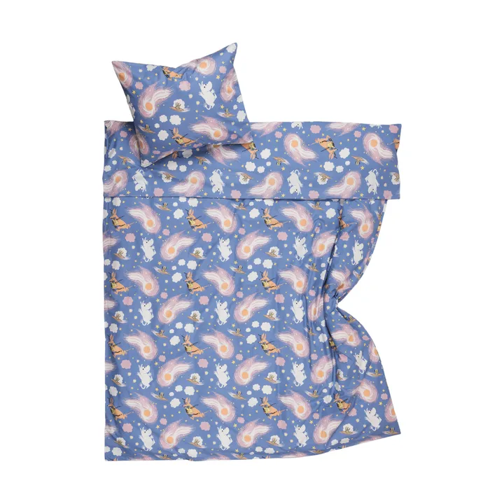 Mumin bedding set - Rymdäventyr GOTS, 150x210 cm - Moomin Arabia