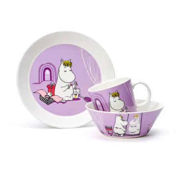 Snorkmaiden purple Moomin bowl - purple - Moomin Arabia