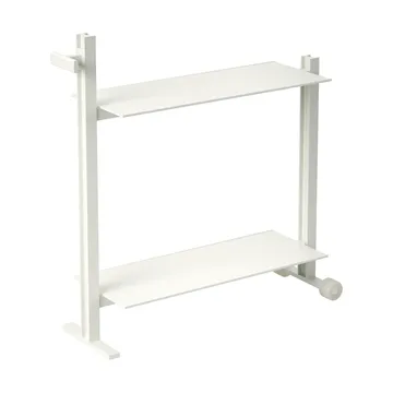 Museum Trolley serving trolley - White, 74.5x77.5x24 cm - Museum