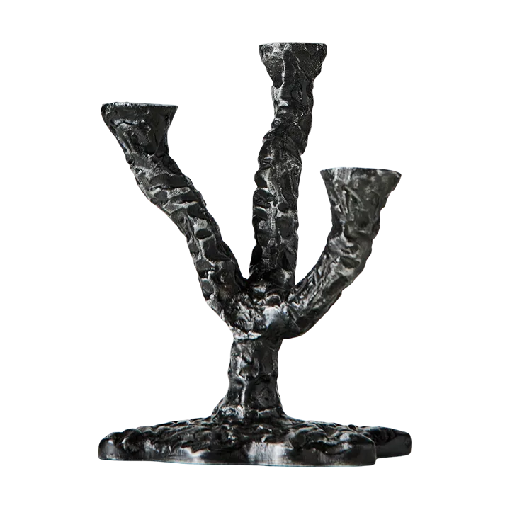 Ava candle sticks 22 cm - Antique grey - MUUBS