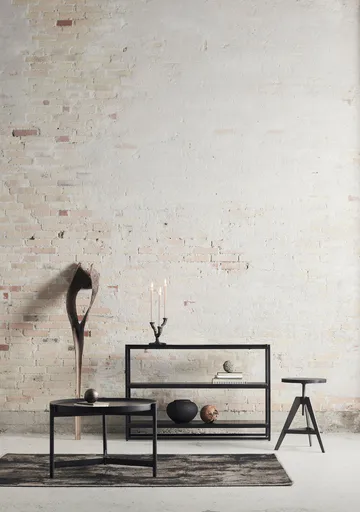 Ava candle sticks 22 cm - Antique grey - MUUBS