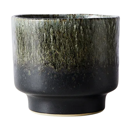 Lago jar S Ø12,5x11 cm, Forest green MUUBS