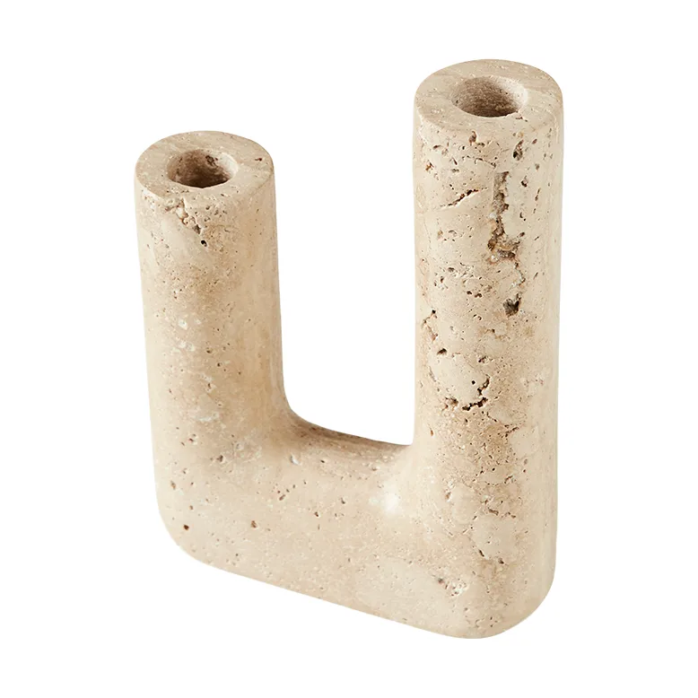 Minerva candle sticks 20 cm, Cream MUUBS