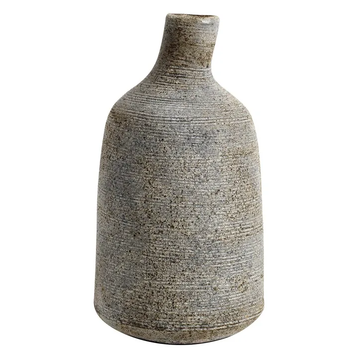 Stain vase large 26 cm - Gray-brown - MUUBS