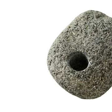 Valley candle sticks 6 cm - Natural stone - MUUBS