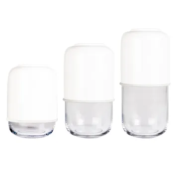 Capsule adjustable vase 18-28 cm - purple-clear - Muurla