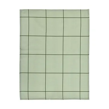 Checks & Stripes kitchen towel - Green, 50x70 cm - Muurla