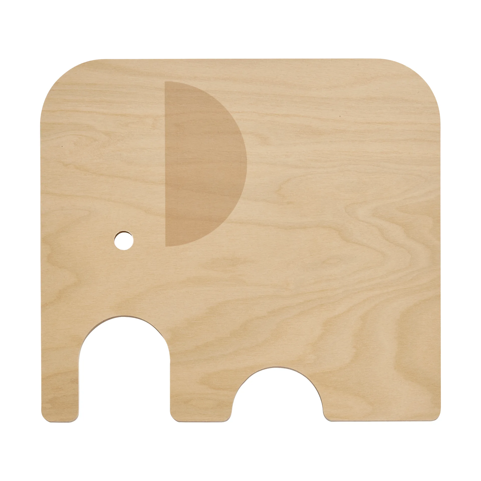 Elephant Chop & Serve cutting board S, Green Muurla