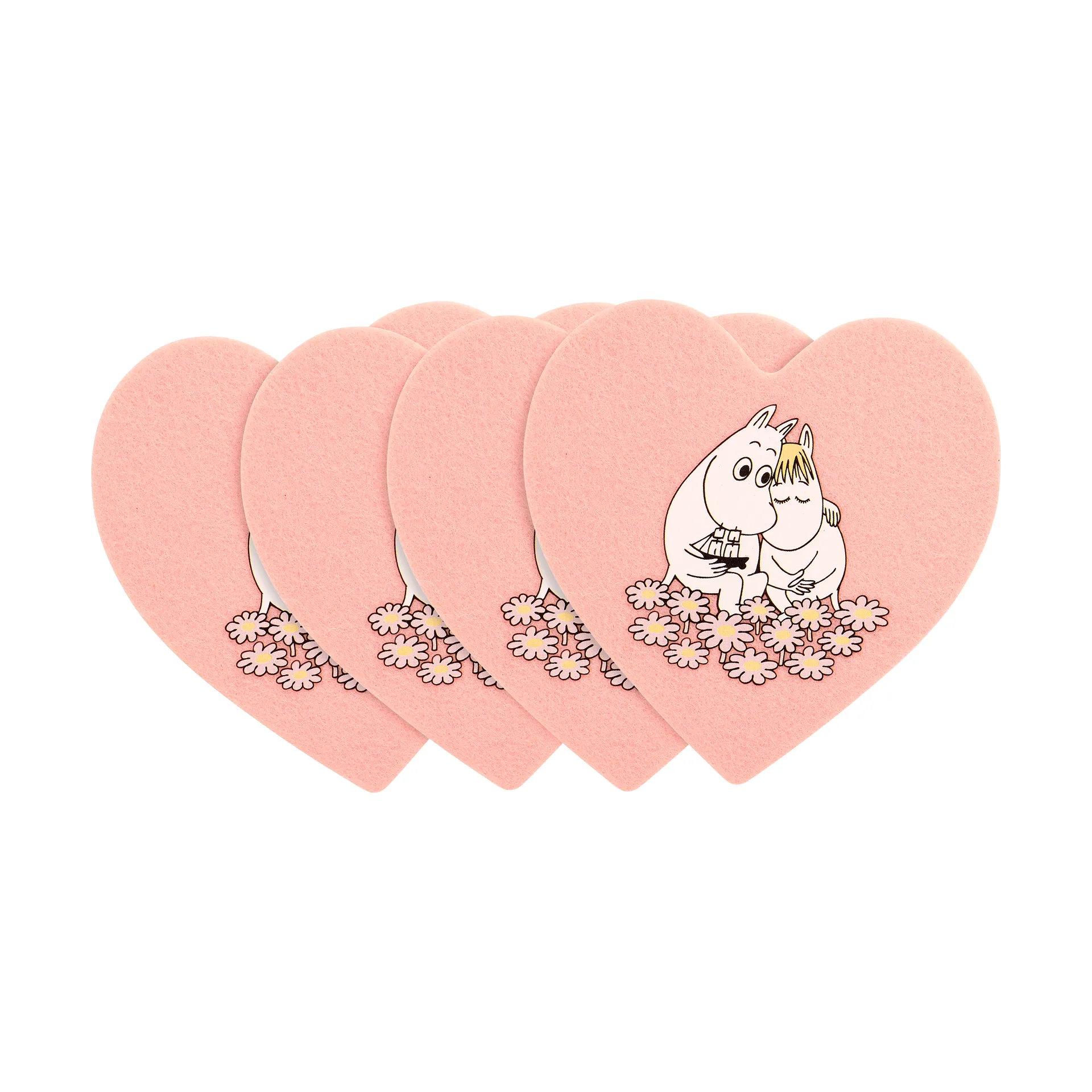 Moomin coaster set, 4-pack, Together Muurla