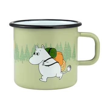 Moomin enamel mug 550 ml - Campers - Muurla