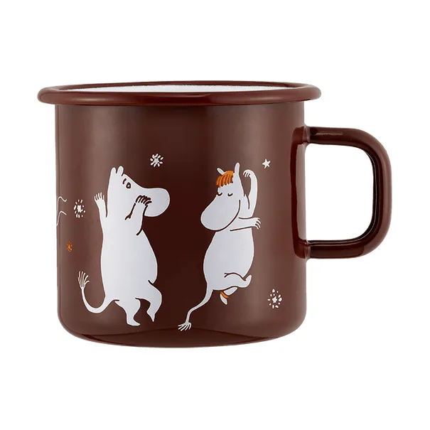 Moomin enamel mug 550 ml, Comet Muurla