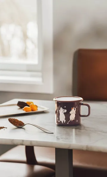 Moomin enamel mug 550 ml - Comet - Muurla