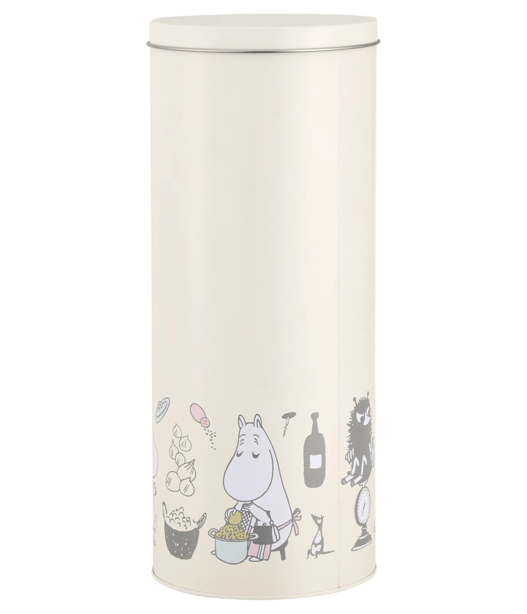 Moomin tin jar Ø11x27 cm, Bon Appétit Muurla