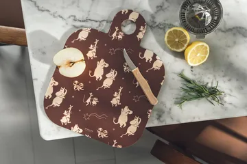 Mumin Chop & Serve chopping board 25x32 cm - Comet - Muurla