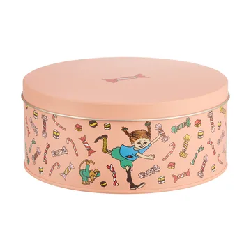 Pippi storage jar with lid Ø15 cm - Candy - Muurla