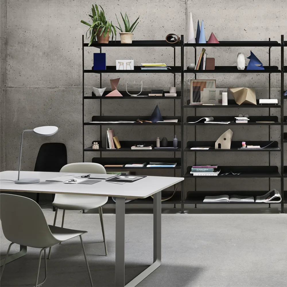 70/70 dining table 170x85 cm, Solid oak-Sand Muuto