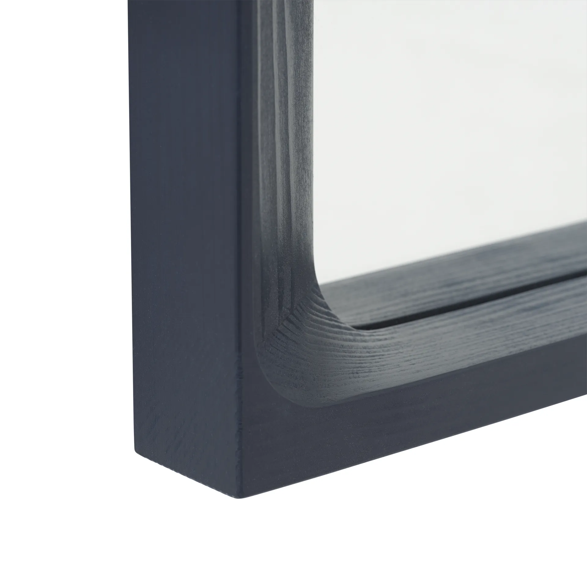 Arced mirror 80x55 cm, Midnight blue Muuto