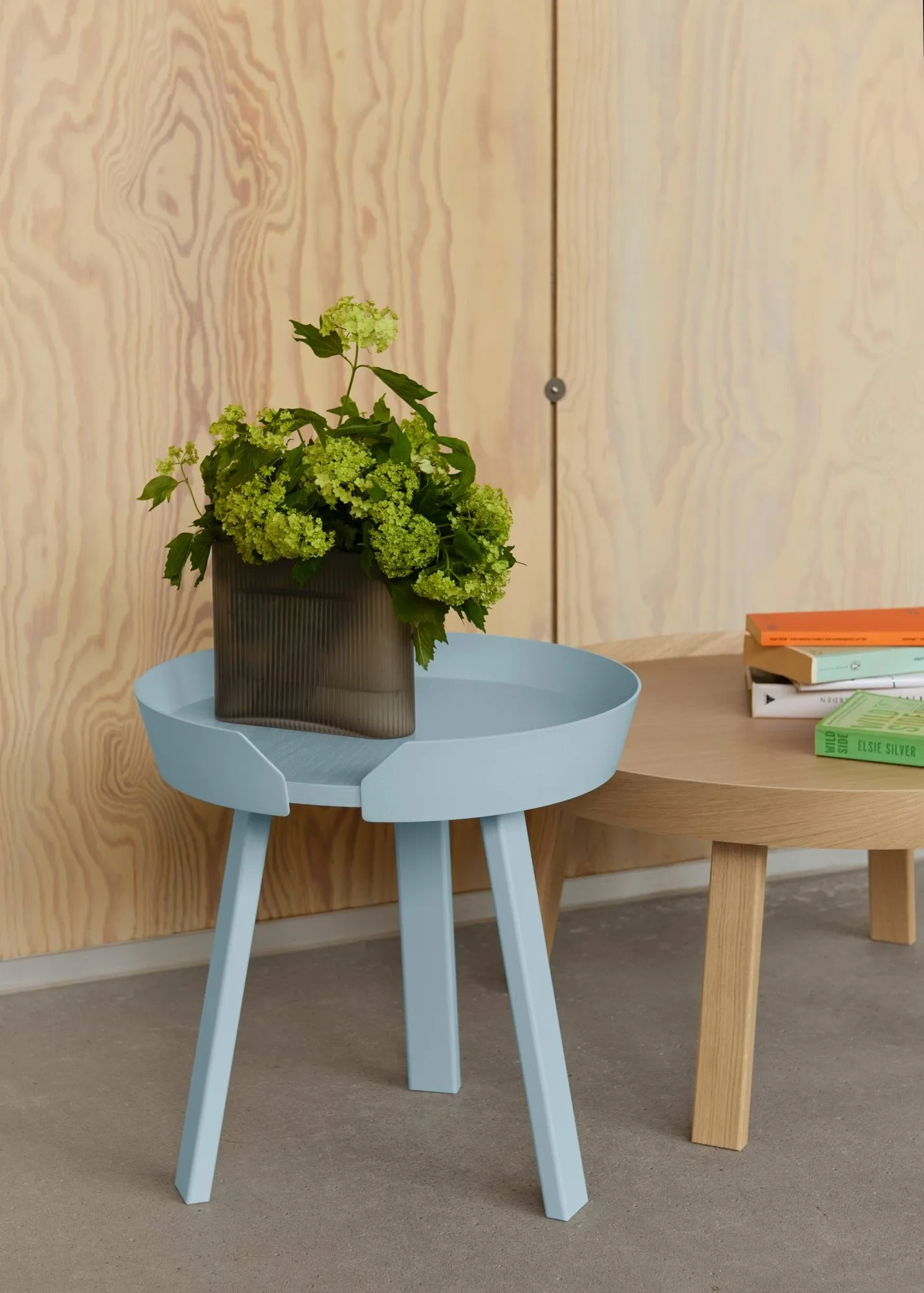 Around table small, Light-blue Muuto