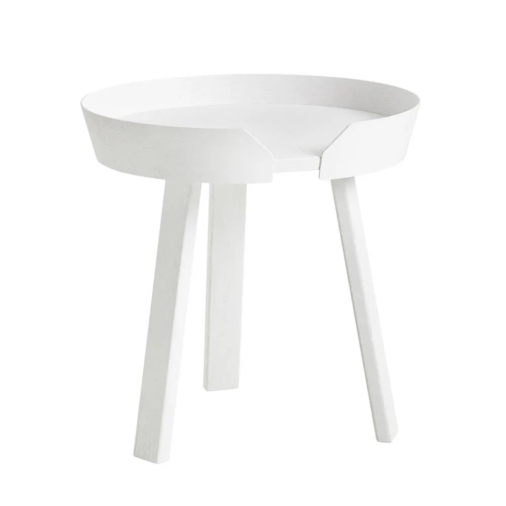 Around table small, white Muuto