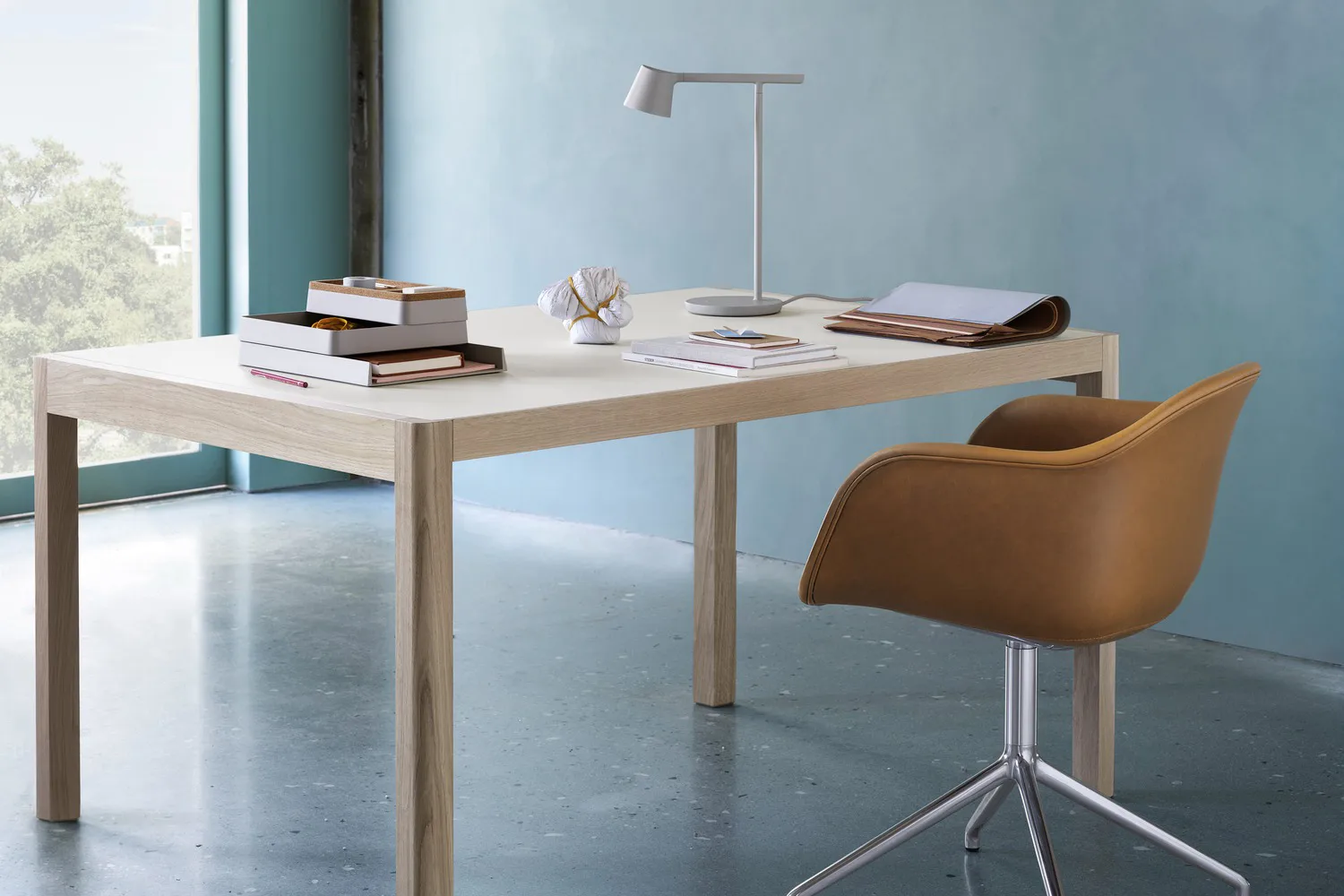 Arrange Desktop Storage, Configuration 1 grey Muuto