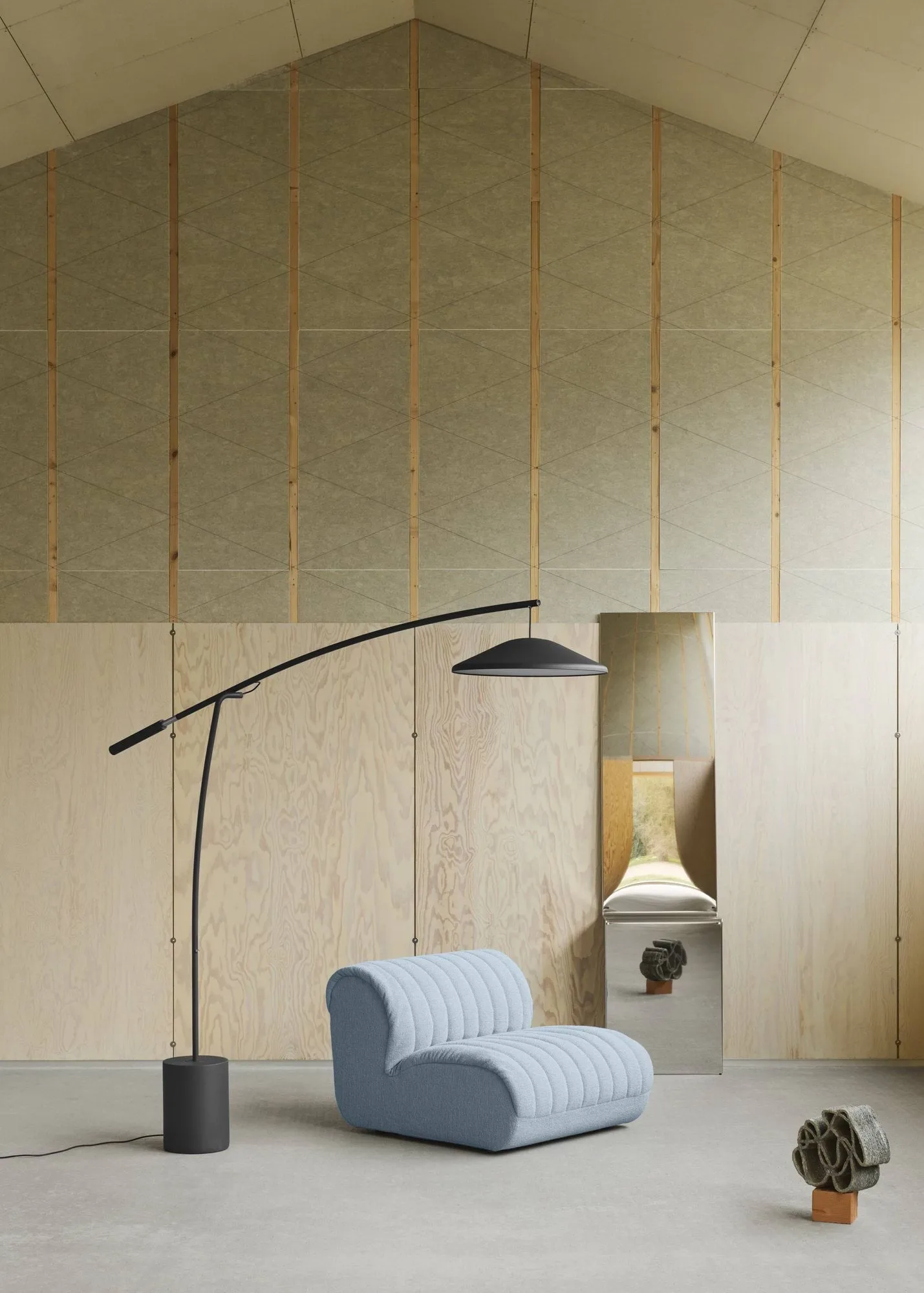 Coltre sofa module, Middle module, turf-sand Muuto
