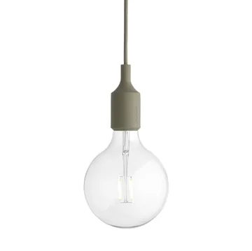 E 27 pendant lamp - olive green - Muuto