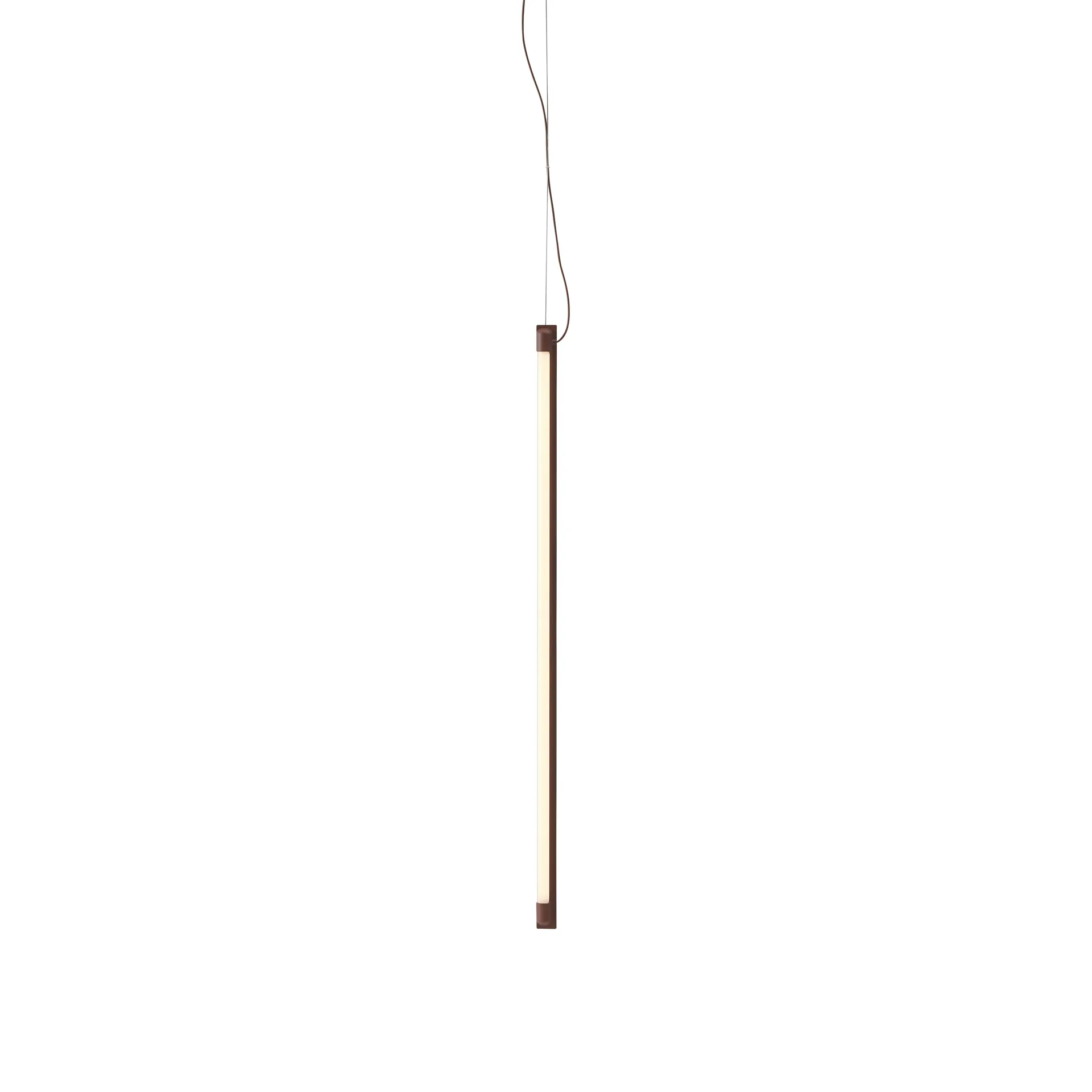 Fine Suspension Lamp 90 cm, Deep Red Muuto