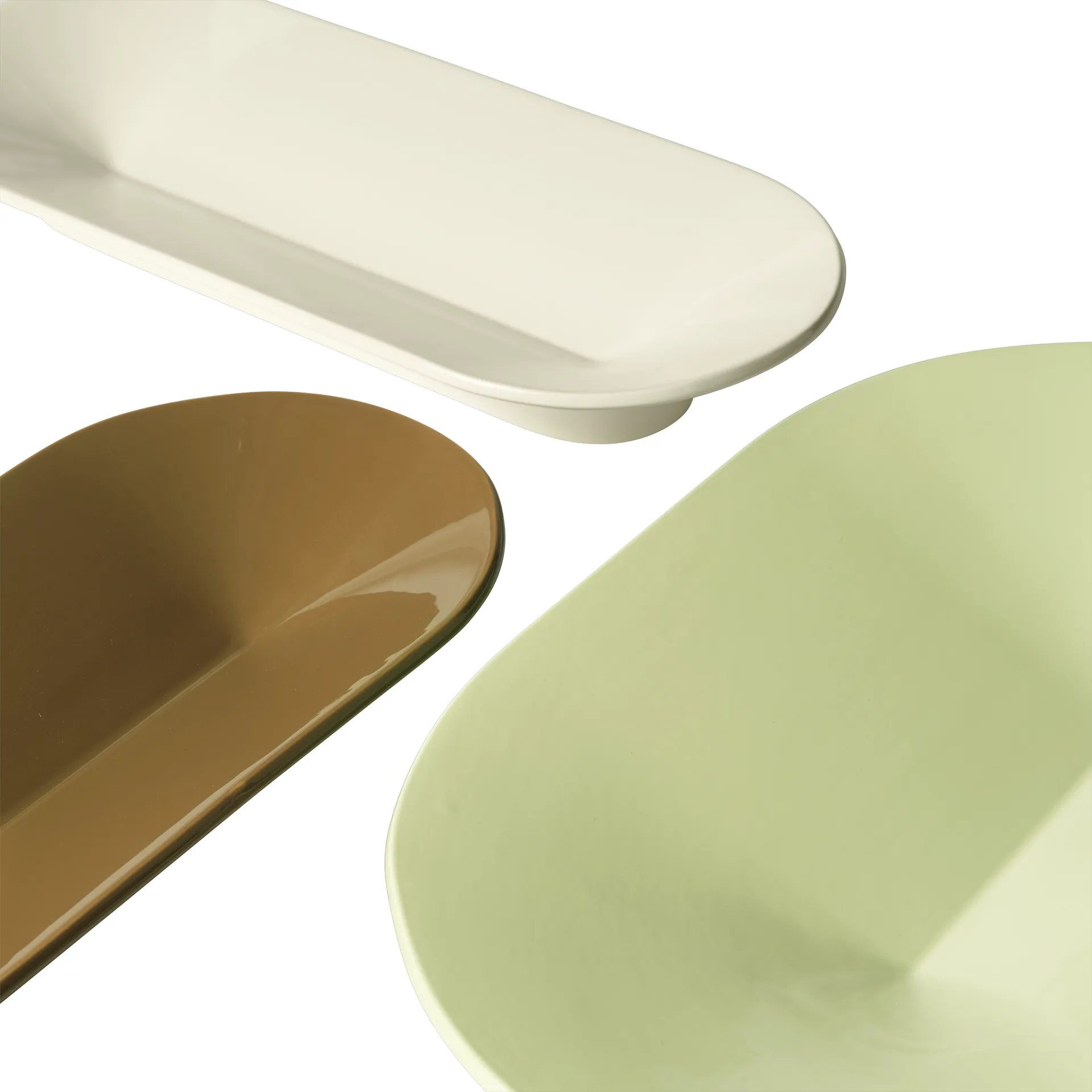 Mere bowl 51.5x21.5 cm, Brown Green Muuto