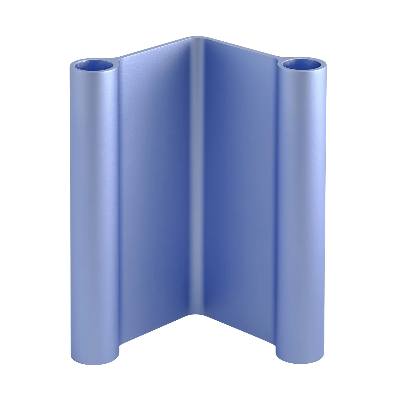 Pair candle holder 18 cm, Light blue Muuto