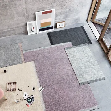 Ply wool rug 85x140 cm - yellow - Muuto