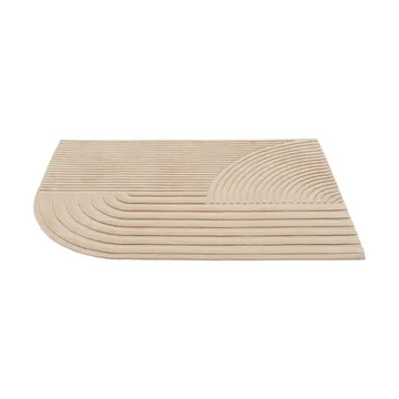 Relevo rug 170x240 cm - Light rose - Muuto
