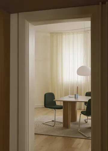 Relevo Rug Quattro wool rug - Sage green, 200x300 cm - Muuto