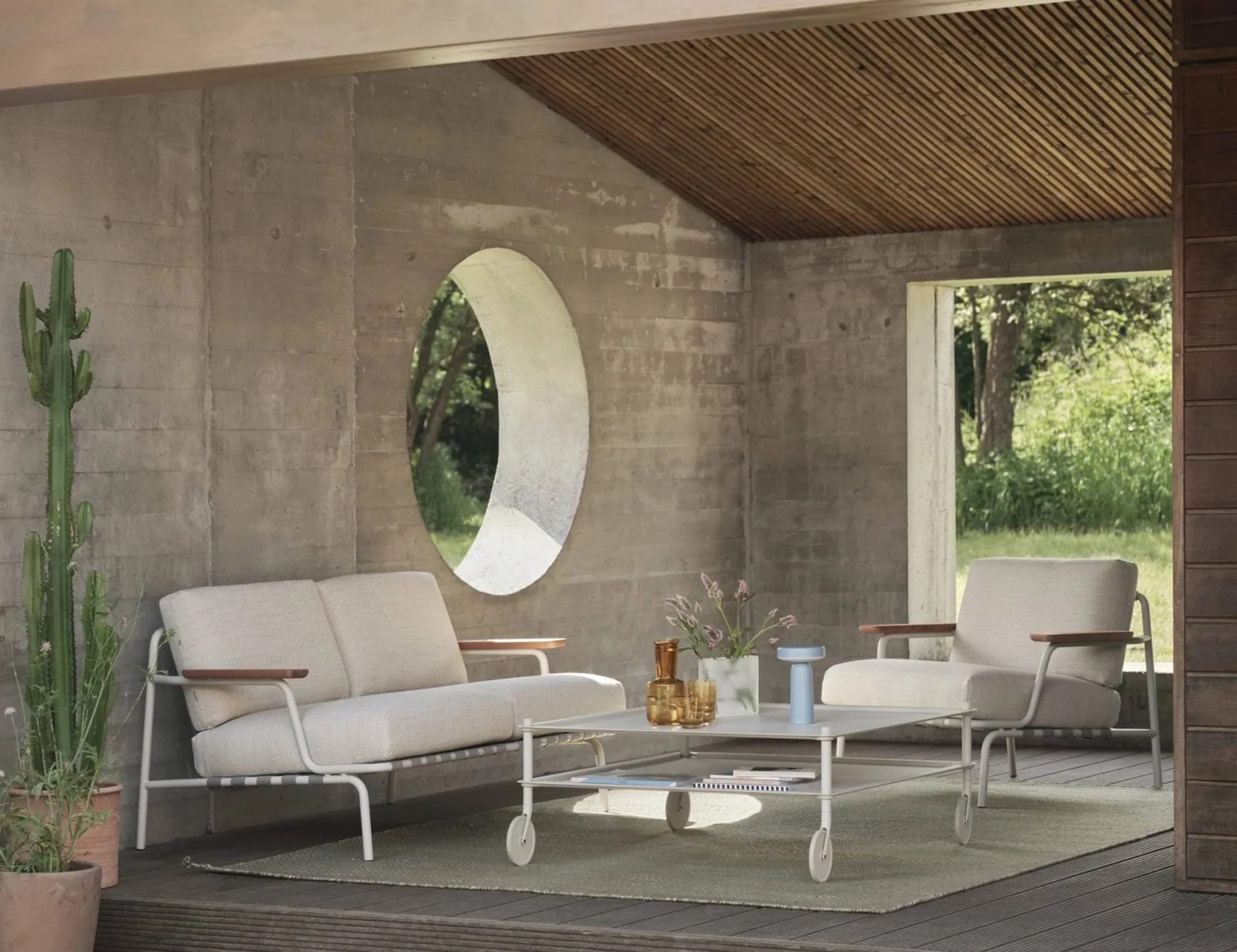 Settle lounge chair, Laze 1 Grey Muuto