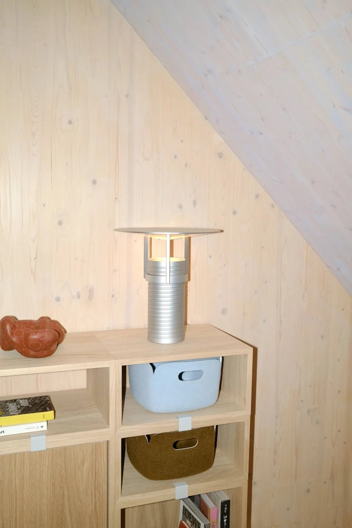 Stacked 2.0 shelving open, medium, oak Muuto